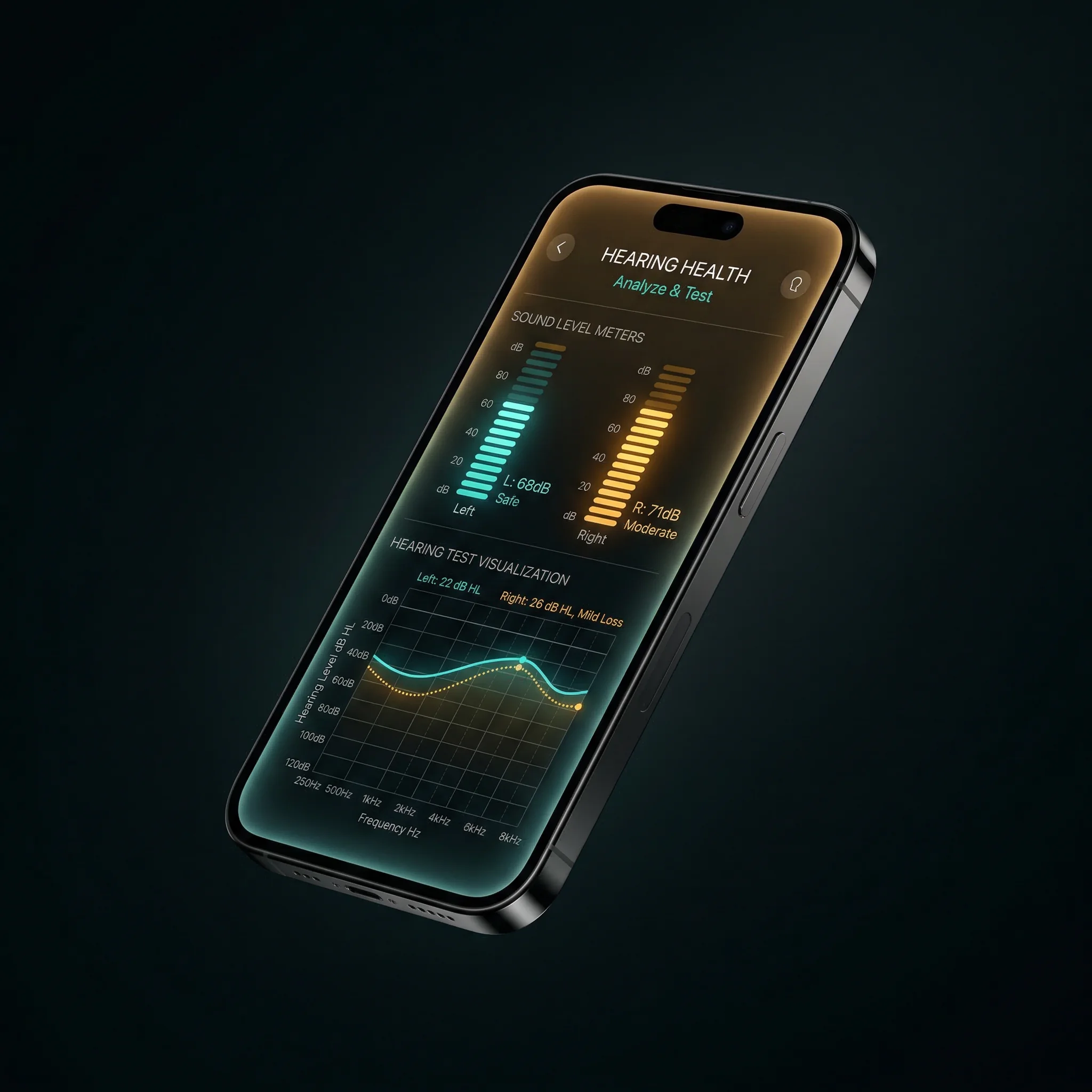 Dhvana mobile hearing health app